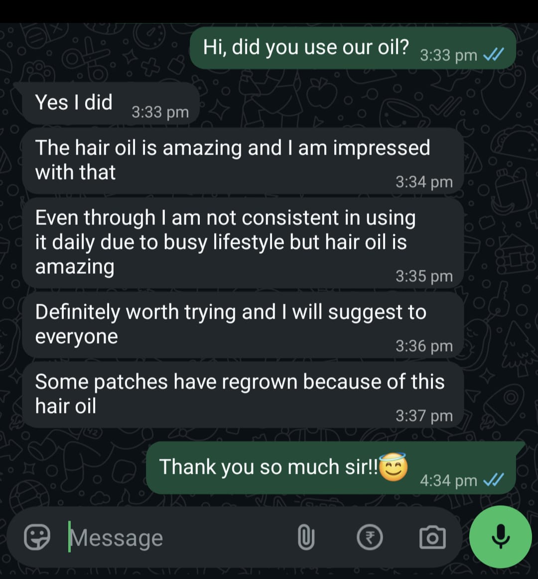 Written customer review 3